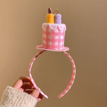 Dot Headband Cake Birthday Polka