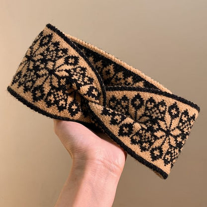 Patterned Knitted Headband