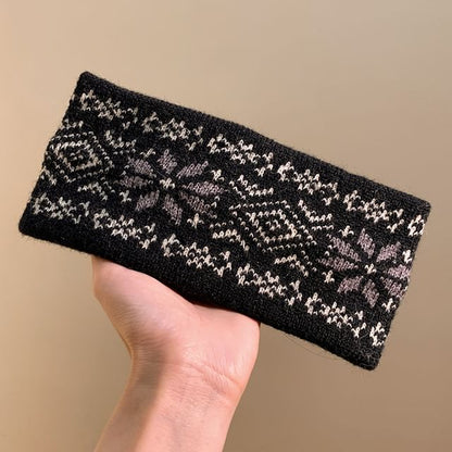 Patterned Knitted Headband