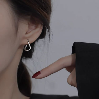 Hoop Irregular Alloy Earring