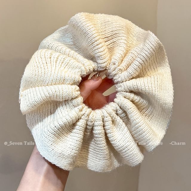 Knit Plain Scrunchie