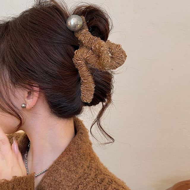 Claw Hair Faux Pearl Yarn