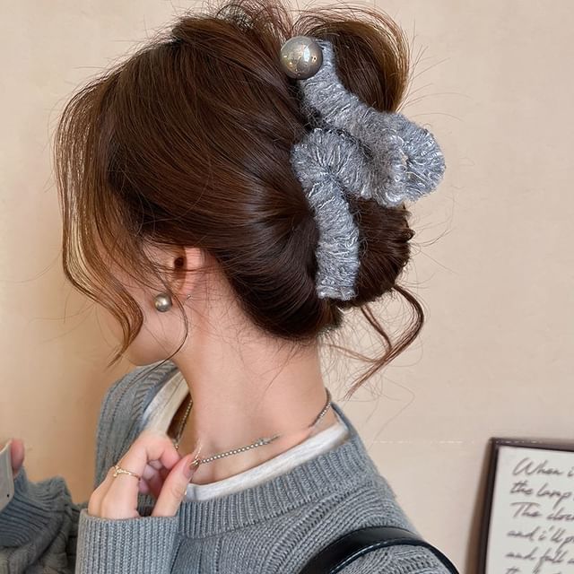 Claw Hair Faux Pearl Yarn