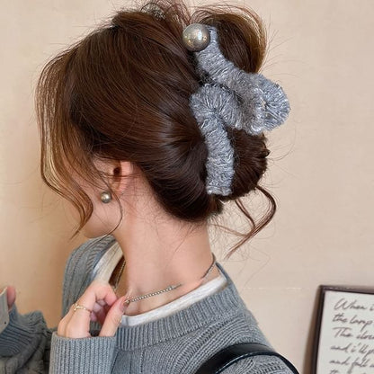 Claw Hair Faux Pearl Yarn