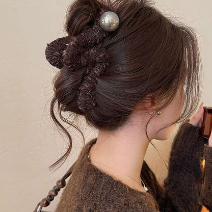 Claw Hair Faux Pearl Yarn