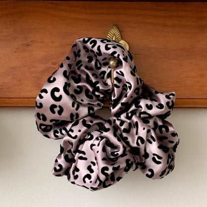 Scrunchie Hair Leopard Print