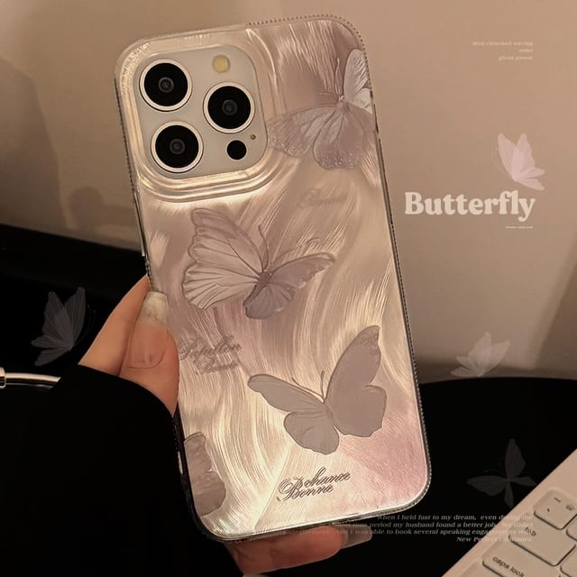 Butterfly Charm Phone / Case Set