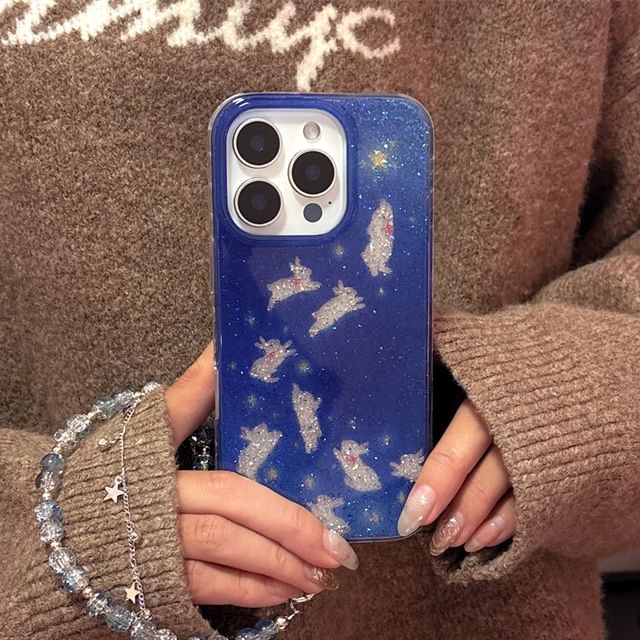 Phone Rabbit / Strap Set Case