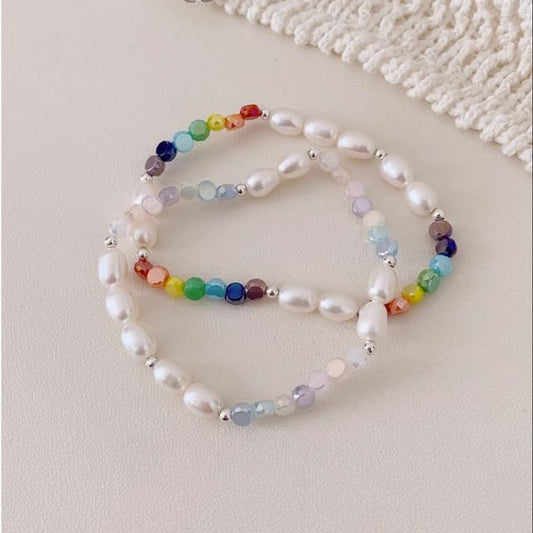 Bracelet Beaded Sterling Silver