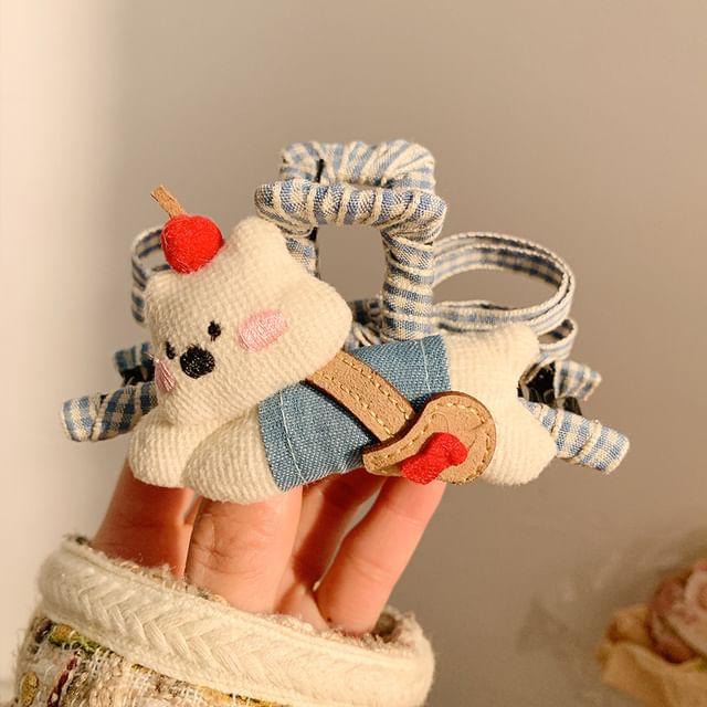 Claw Hair Plaid Cartoon