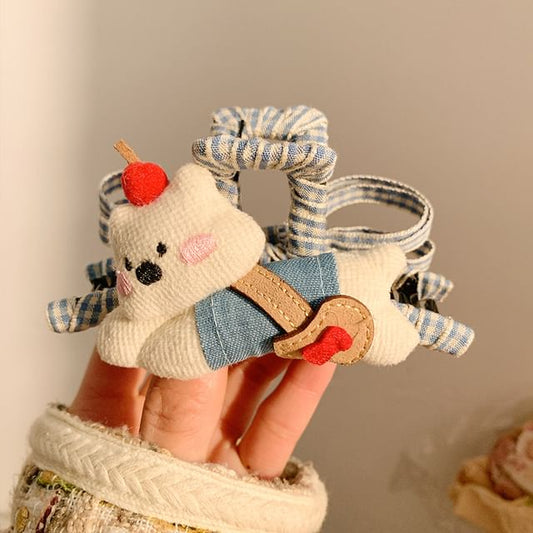 Claw Hair Plaid Cartoon