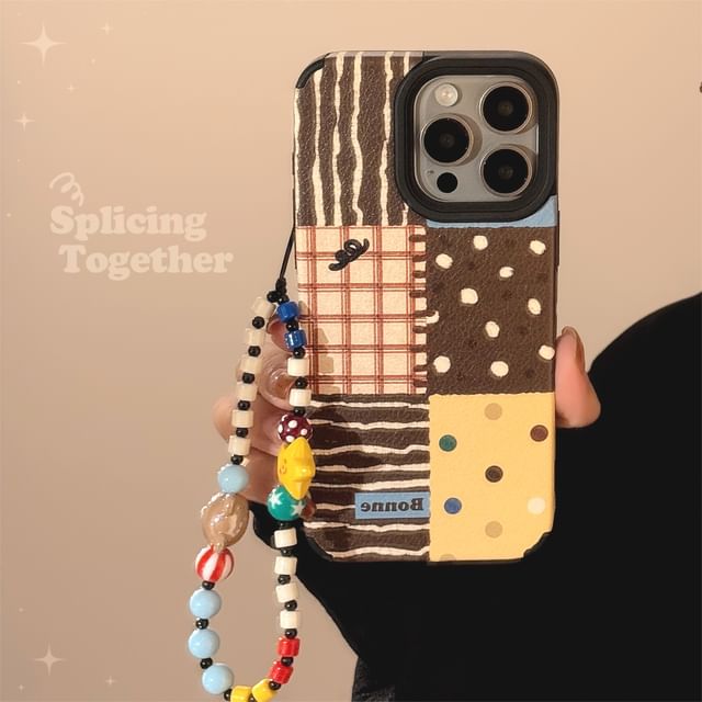 Case Strap Phone Patterned / Set