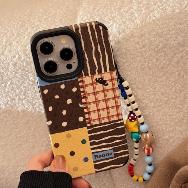 Case Strap Phone Patterned / Set