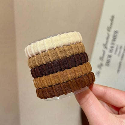 Plain Set of 5: Tie Hair