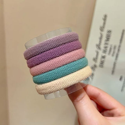 Plain Set of 5: Tie Hair