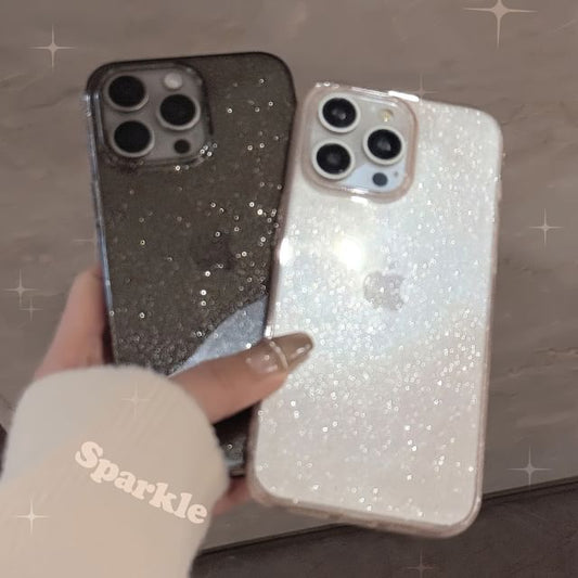 Phone Case Glitter Transparent