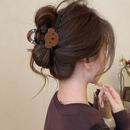 Bear Designs) Hair Acrylic Clip (Various Claw