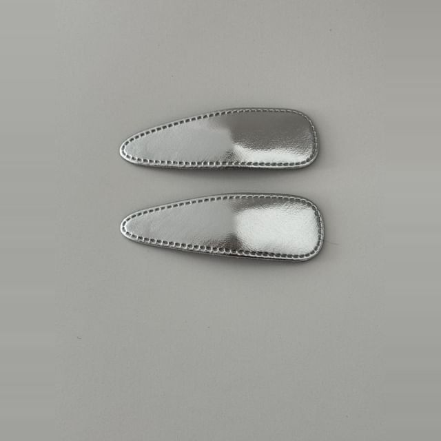 Geometric Clip Alloy Hair Set