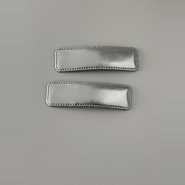 Geometric Clip Alloy Hair Set