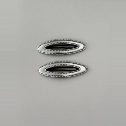 Geometric Clip Alloy Hair Set