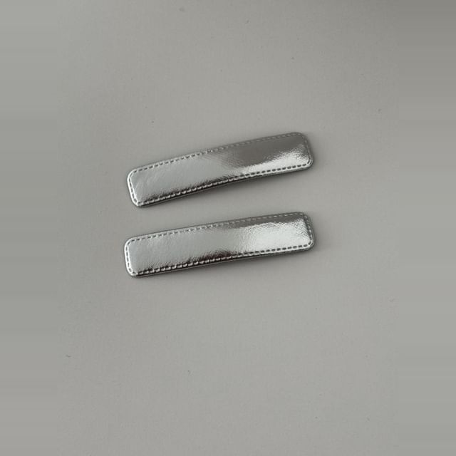 Geometric Clip Alloy Hair Set