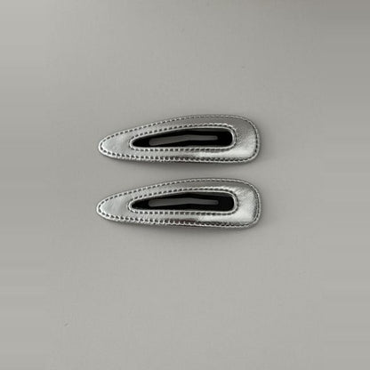 Geometric Clip Alloy Hair Set