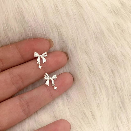 Alloy Bow Earring Drop