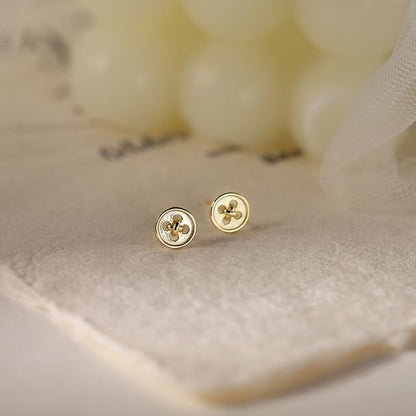 Silver Sterling Butterfly Earring Stud S925