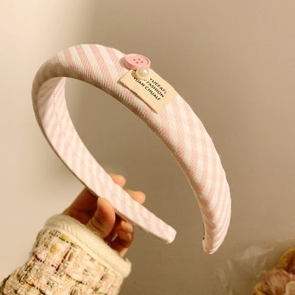 Headband Striped Thick