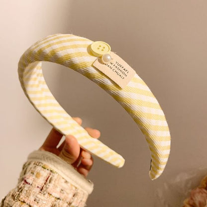 Headband Striped Thick