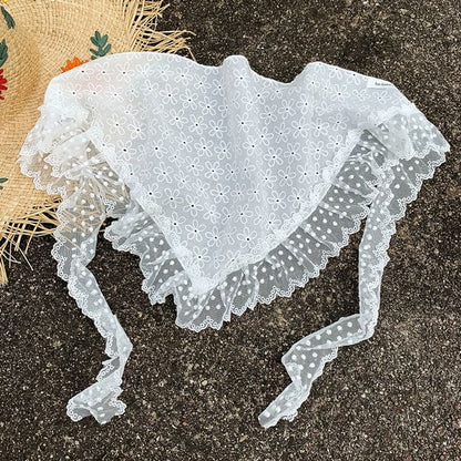 Hat Bonnet Lace
