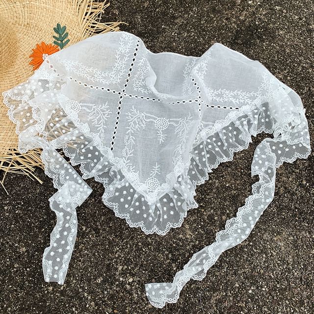 Hat Bonnet Lace