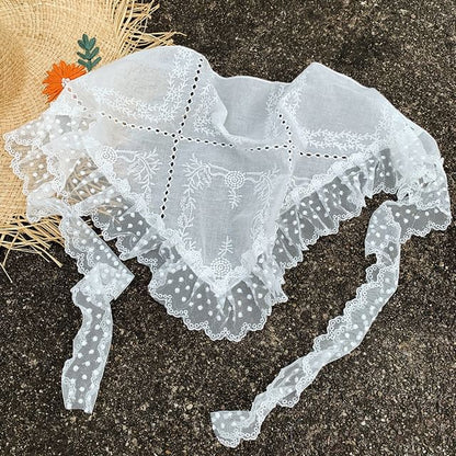 Hat Bonnet Lace