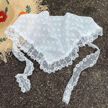 Hat Bonnet Lace