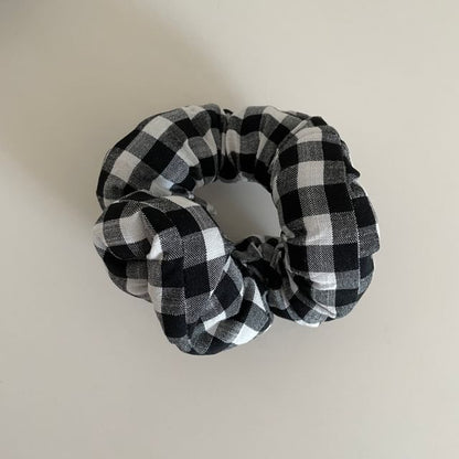 Scrunchie Plaid Padded