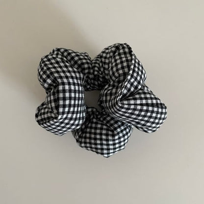 Scrunchie Plaid Padded