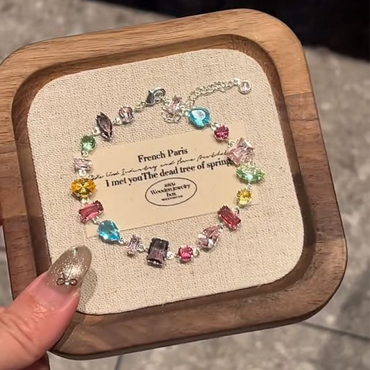 Bracelet Geometric Rhinestone