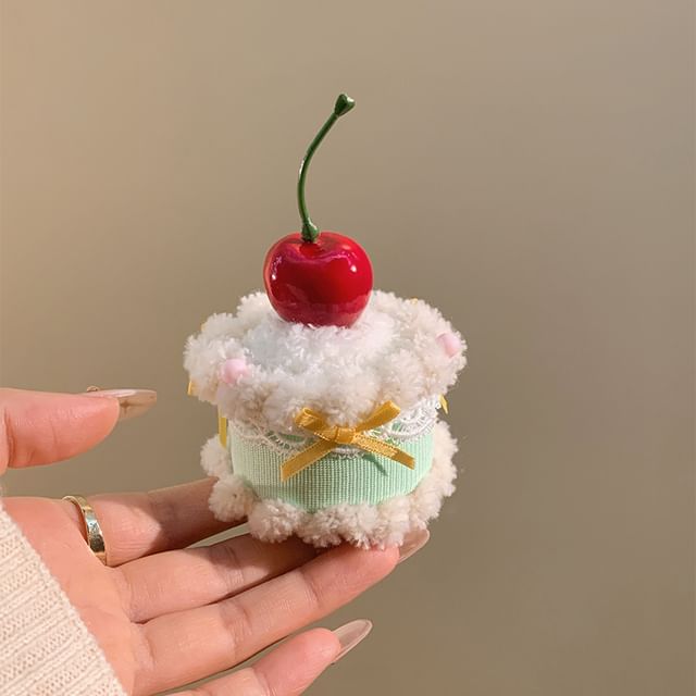 Cherry Cake Hair Clip