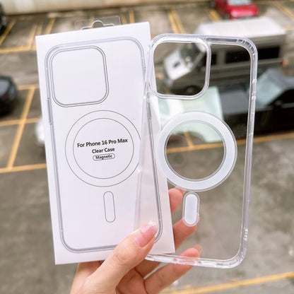 (Compatible with Transparent MagSafe) Phone Case Magnetic