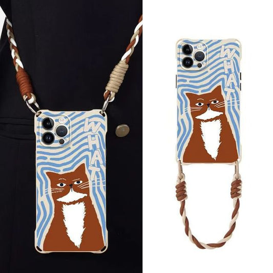 Set Case Cat Lanyard / Phone