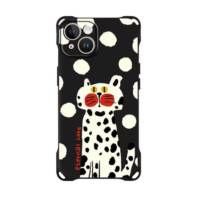 Phone Set Case Lanyard Strap Cat /