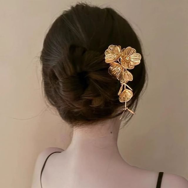 Stick Flower Hair