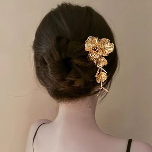 Stick Flower Hair