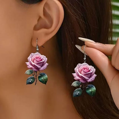 Dangle Flower Earring