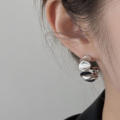 Alloy Hoop Earring