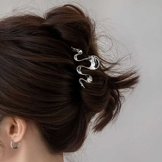 Alloy Hair Wavy Claw