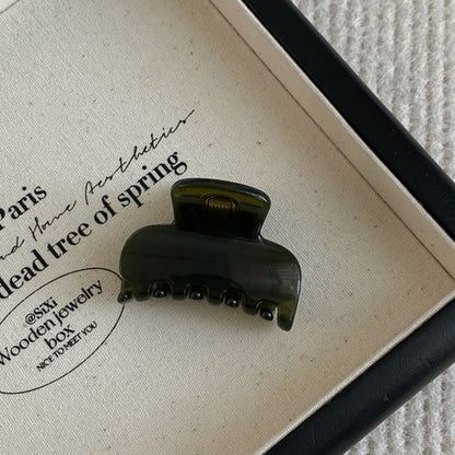 Acrylic Plain Hair Claw