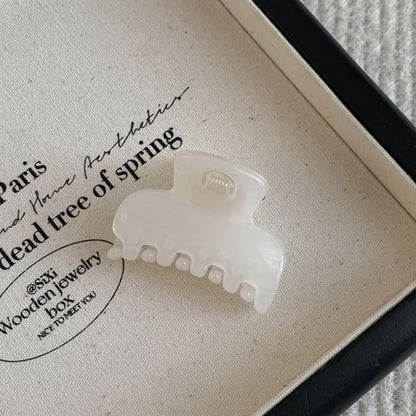 Acrylic Plain Hair Claw