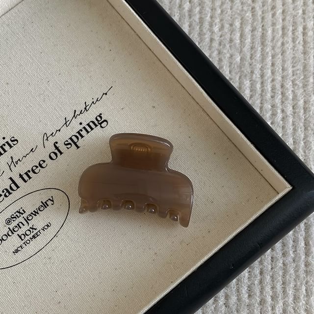 Acrylic Plain Hair Claw