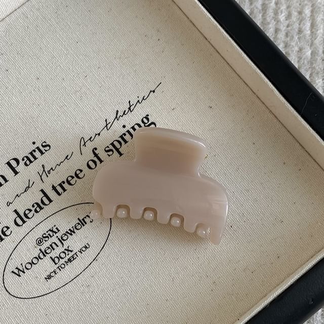 Acrylic Plain Hair Claw